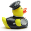 Cook bath duck - black - rubber duck