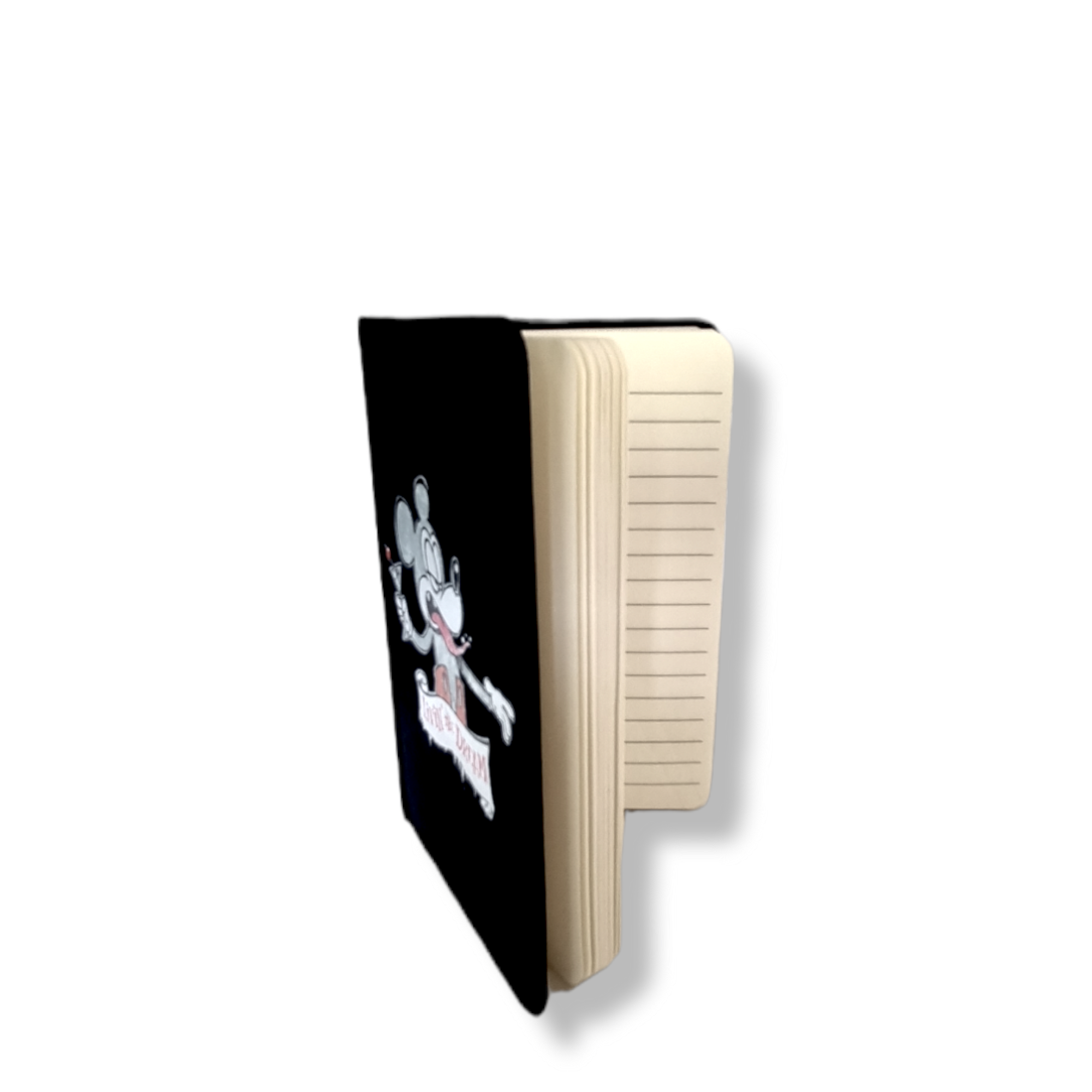 Banksy A6 Notebook - Drunk Mickey