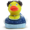 Zenzi rubber duck with blue apron - rubber duck