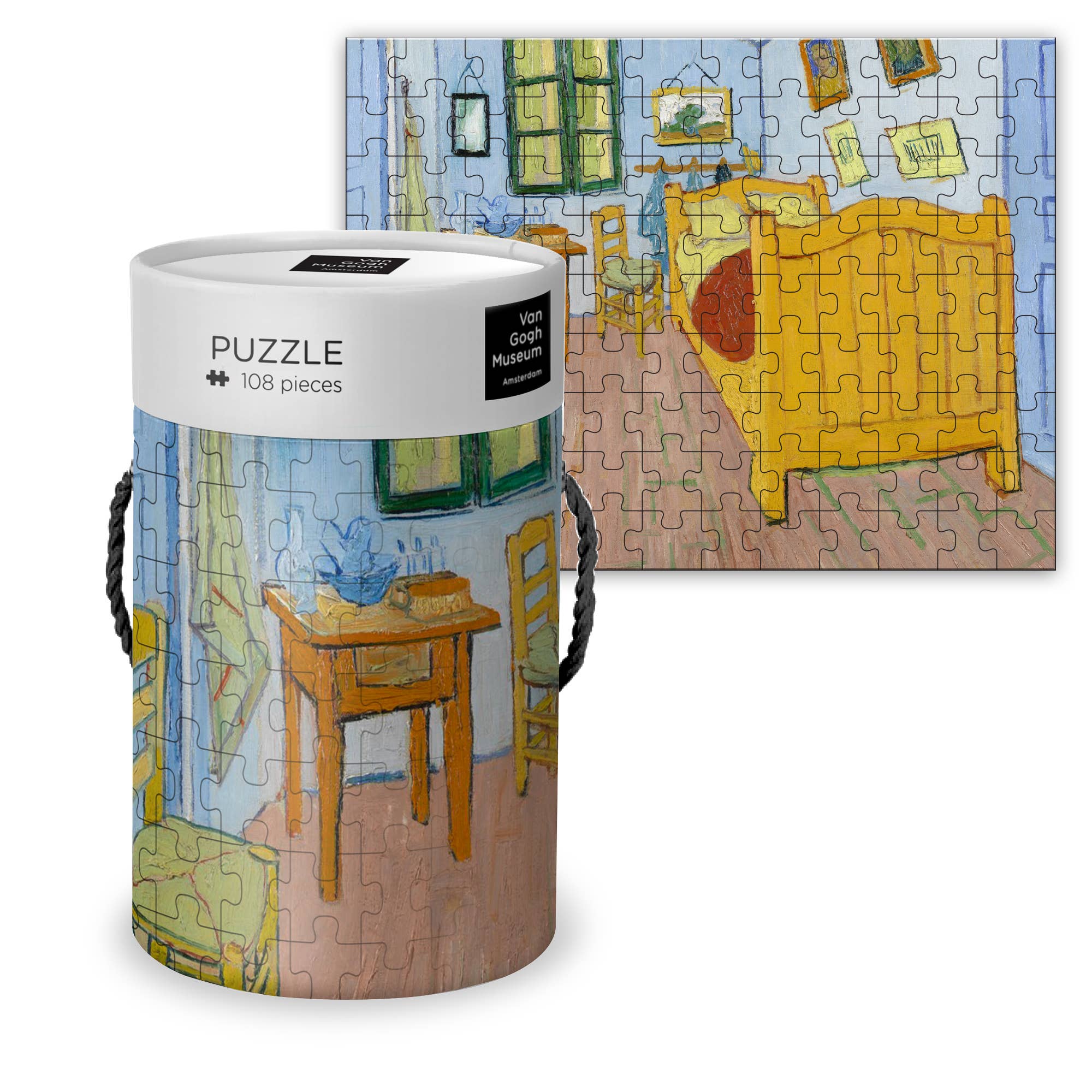 Van Gogh The Bedroom Puzzle Tube (108 pieces)