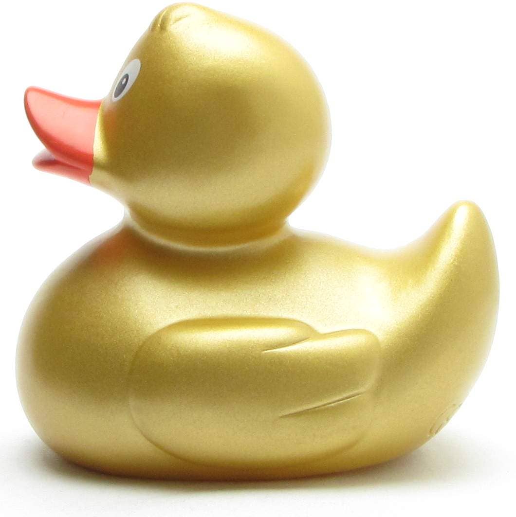 Rubber Duck Ursula gold - rubber duck