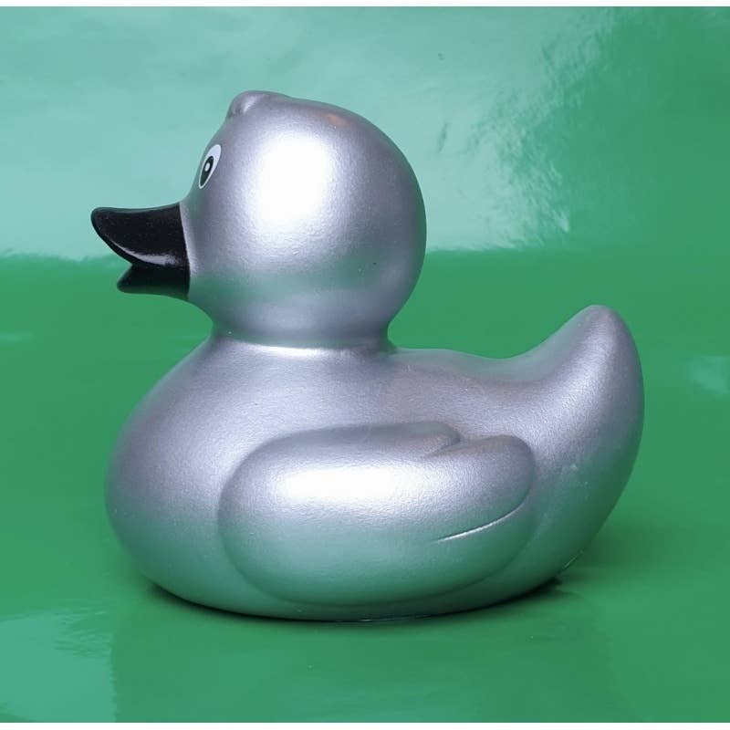 Rubber Duck Silver 8cm