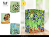 Flowers Square Bag Size. L