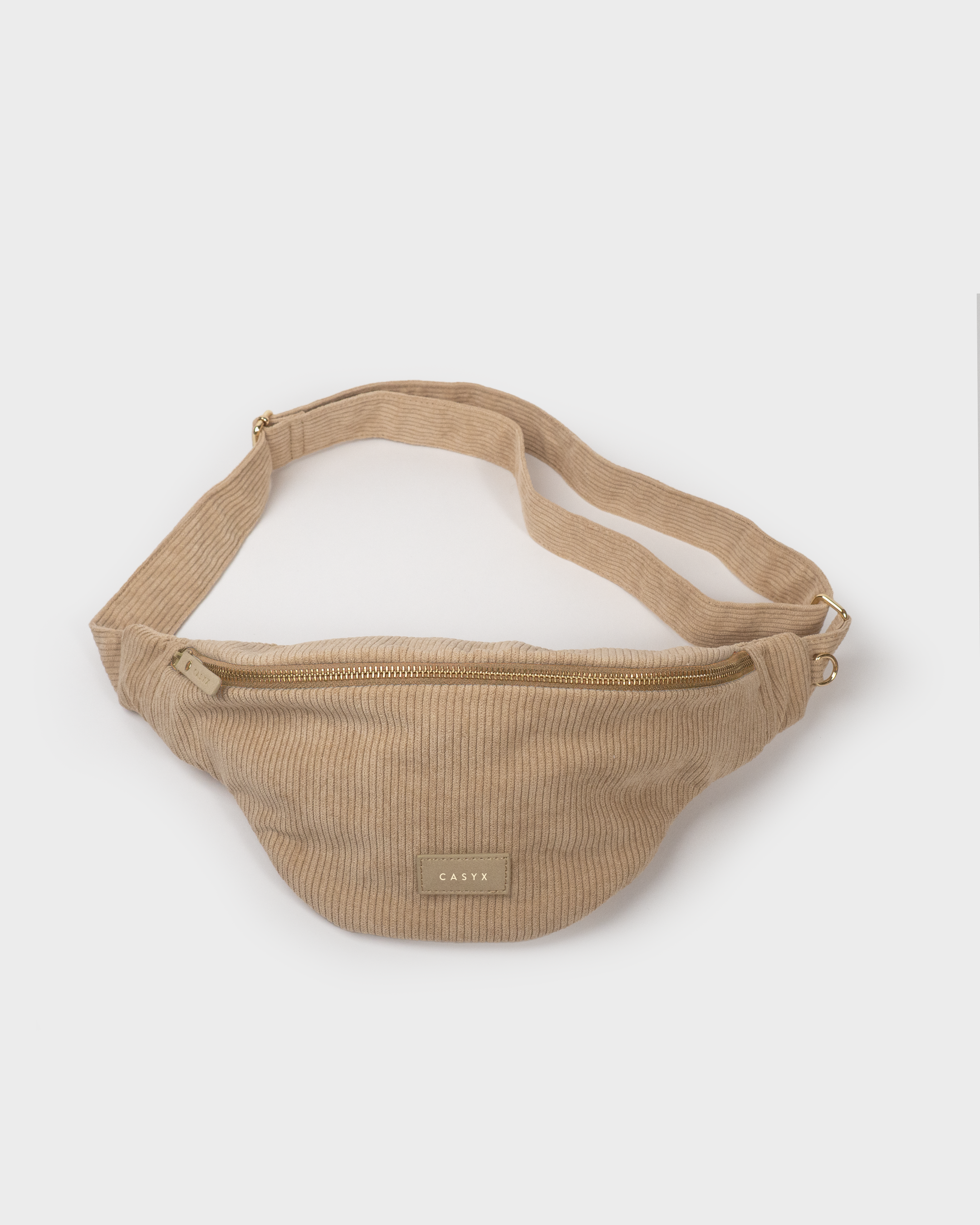 CASYX Waist Bag - VELOURS - Sand