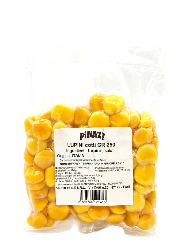 Salted lupins 250 g