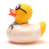 Rubber duck doctor with stetoscope - rubber duck