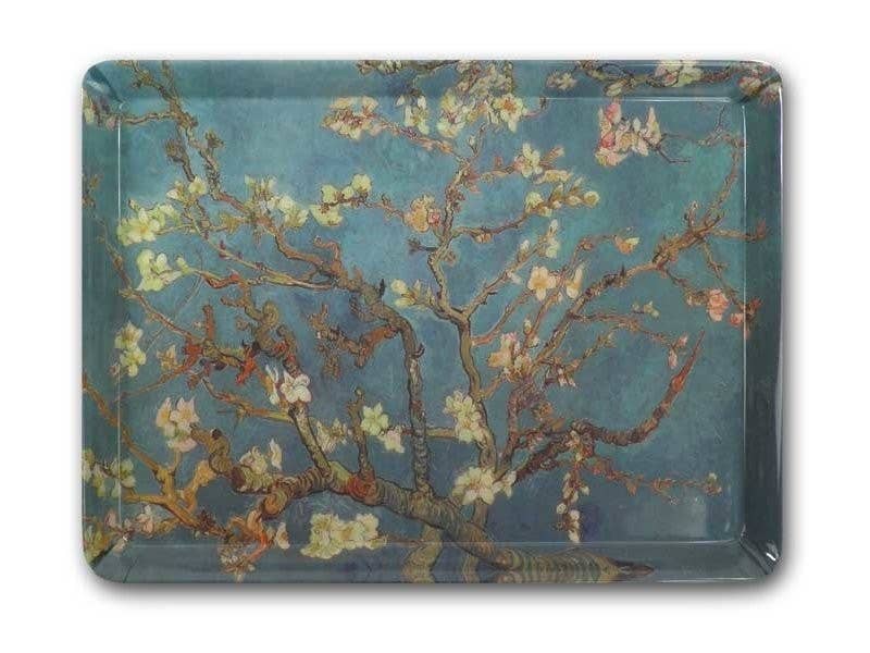 Midi Serving Tray (27 X 20 cm), Van Gogh, Almond Blossom