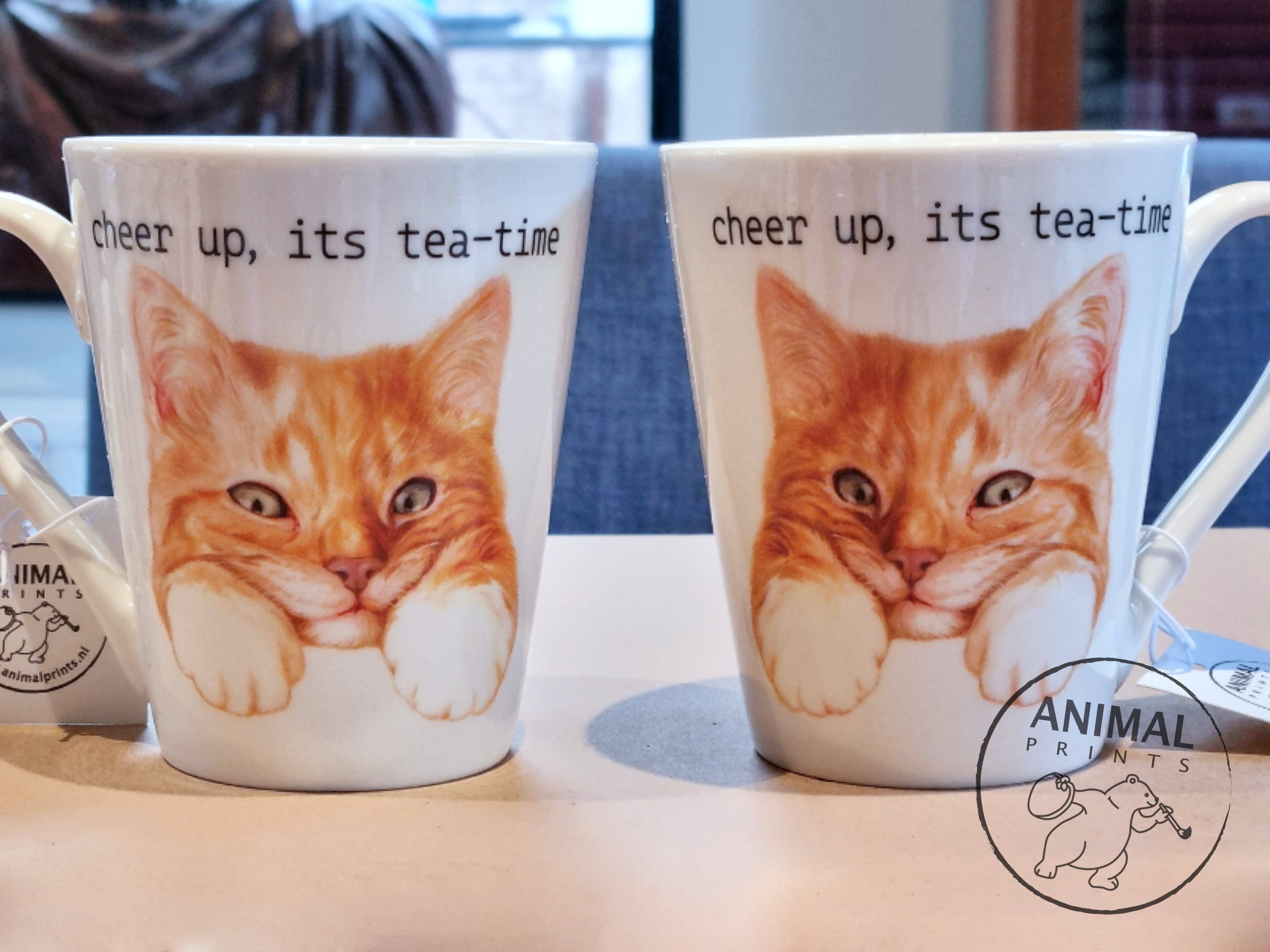 “Cheer Up - Cat” mug - New collection