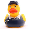 Rubber duck janitor in a boiler suit - rubber duck