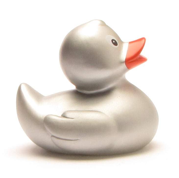 Silvana Silver Rubber Duck - Rubber Duck