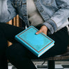 Victoria's Journals Antique Style Diary Vegan Leather (Teal)