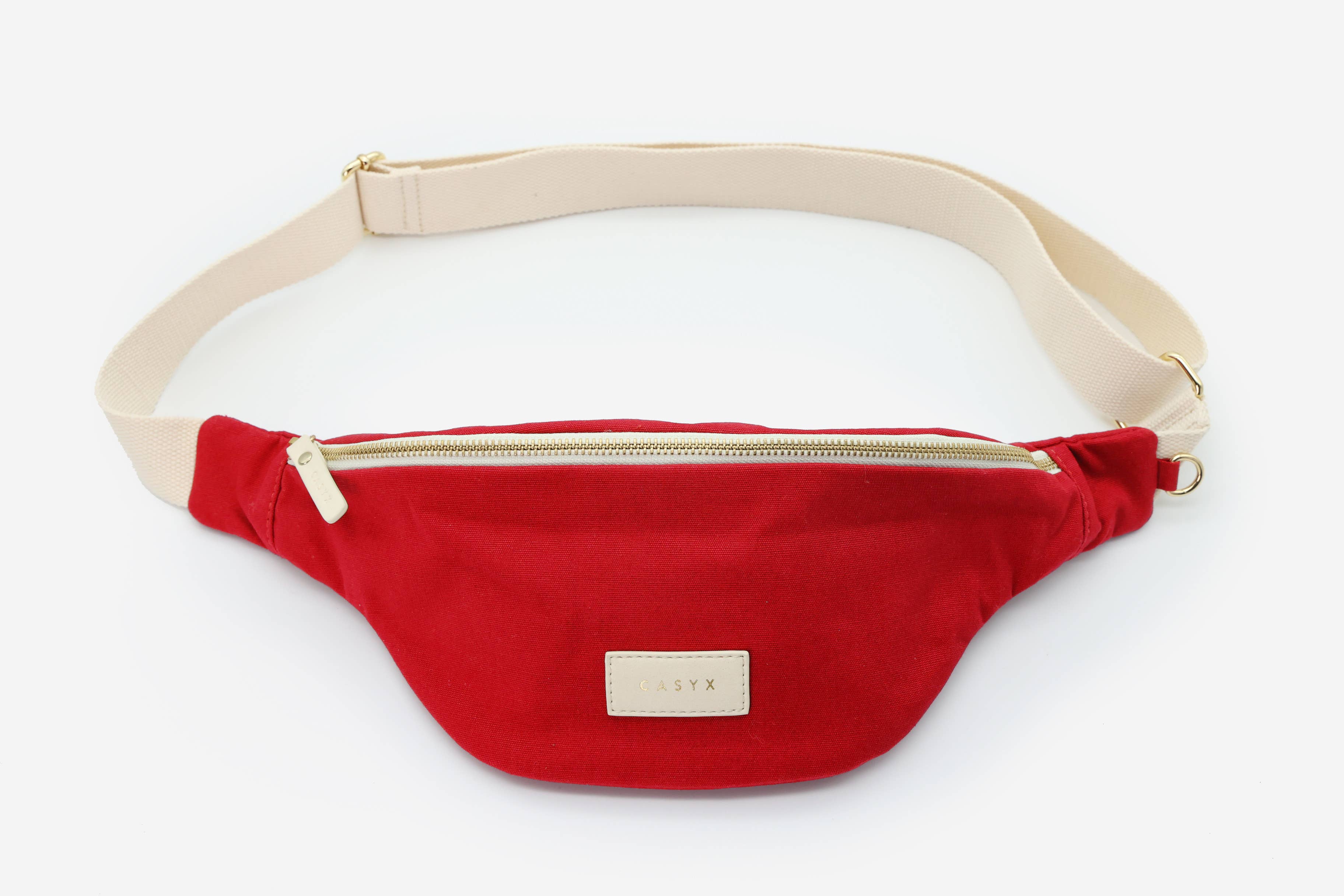 CASYX Waist Bag - COTTON - Garance Red