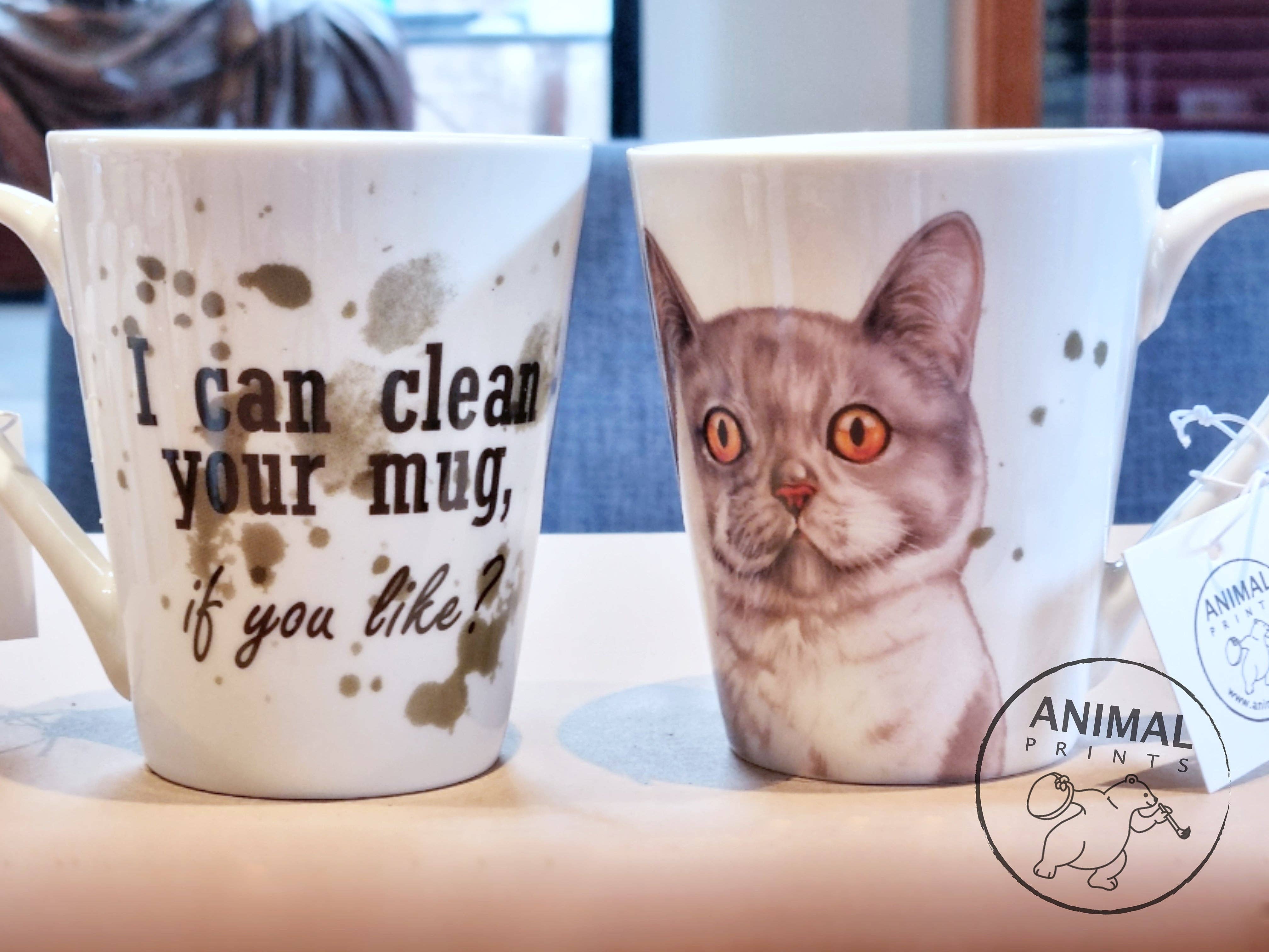 “I can clean up your Mug” mug - Cat 2 - New collection