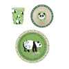 Endangered Animals - Panda - Kids 3pc Set Bamboo