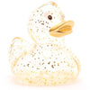 Glitter Gold Bath Duck - Rubber Duck