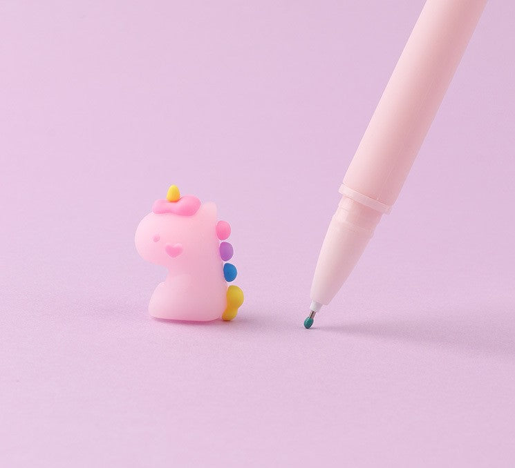 rainbow unicorn shaking pen small