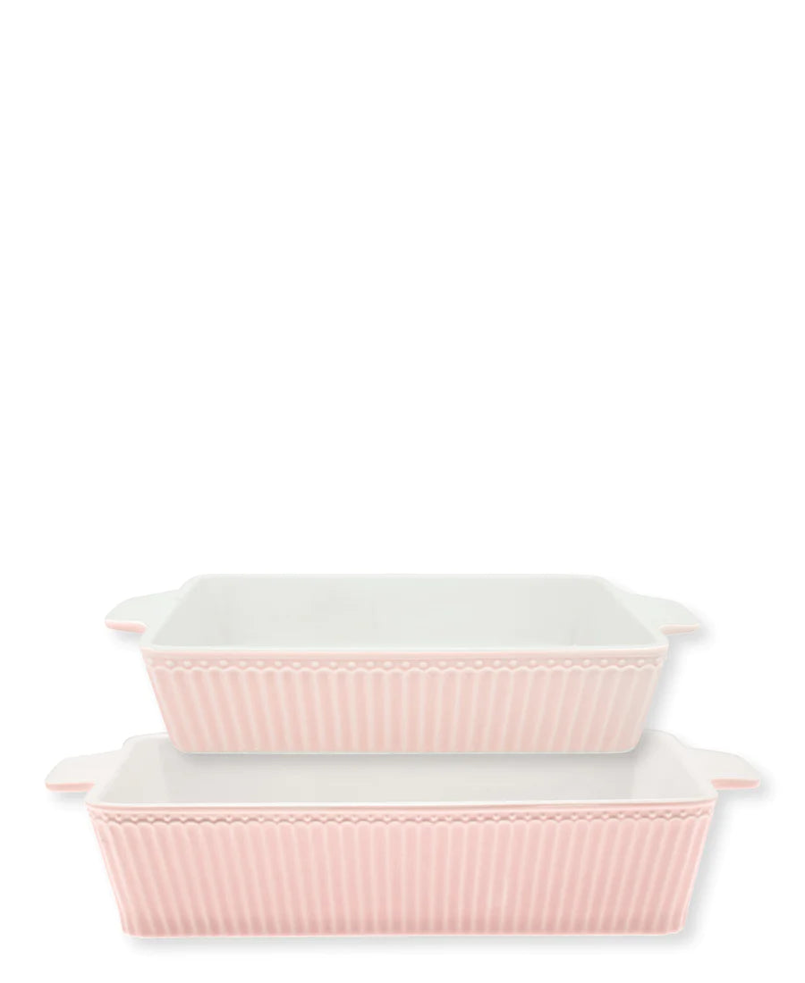 Oven dish set Alice red L
