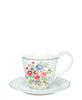 Load image into Gallery viewer, Cup &amp; saucer Ailis white