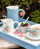 Load image into Gallery viewer, Cup &amp; saucer Ailis white