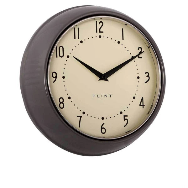 Plint Retro Wanduhr Uhr Küchenuhr Dänisches Design Wall Clock Mint