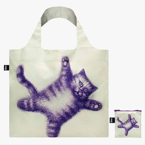 Armando Veve Flying Purr-Ple Cat  Bag