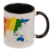 Mug, Colorful World, Stoneware,