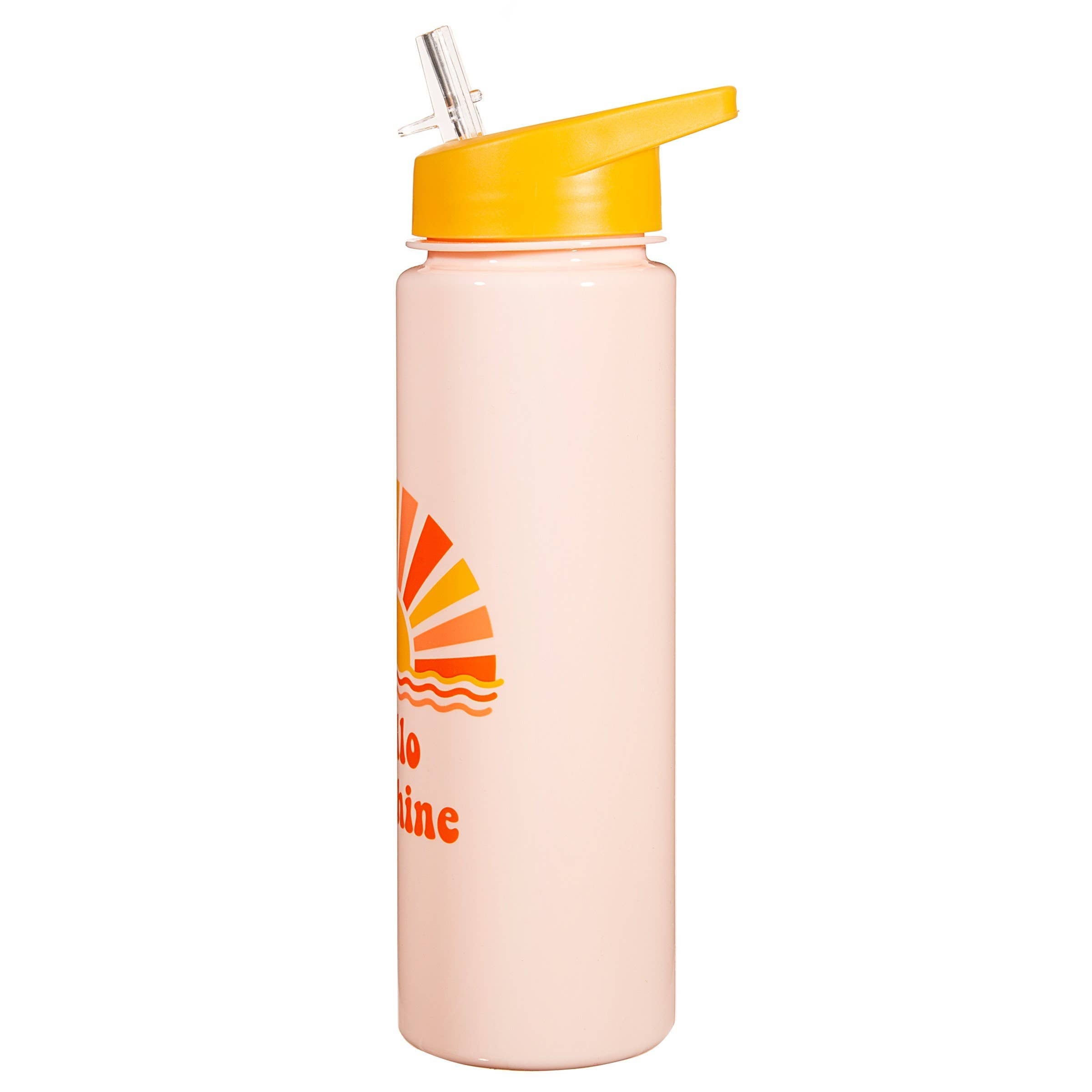 Hello Sunshine Plastic Water Bottle