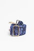 Blue Animal and Star Print Bag Strap