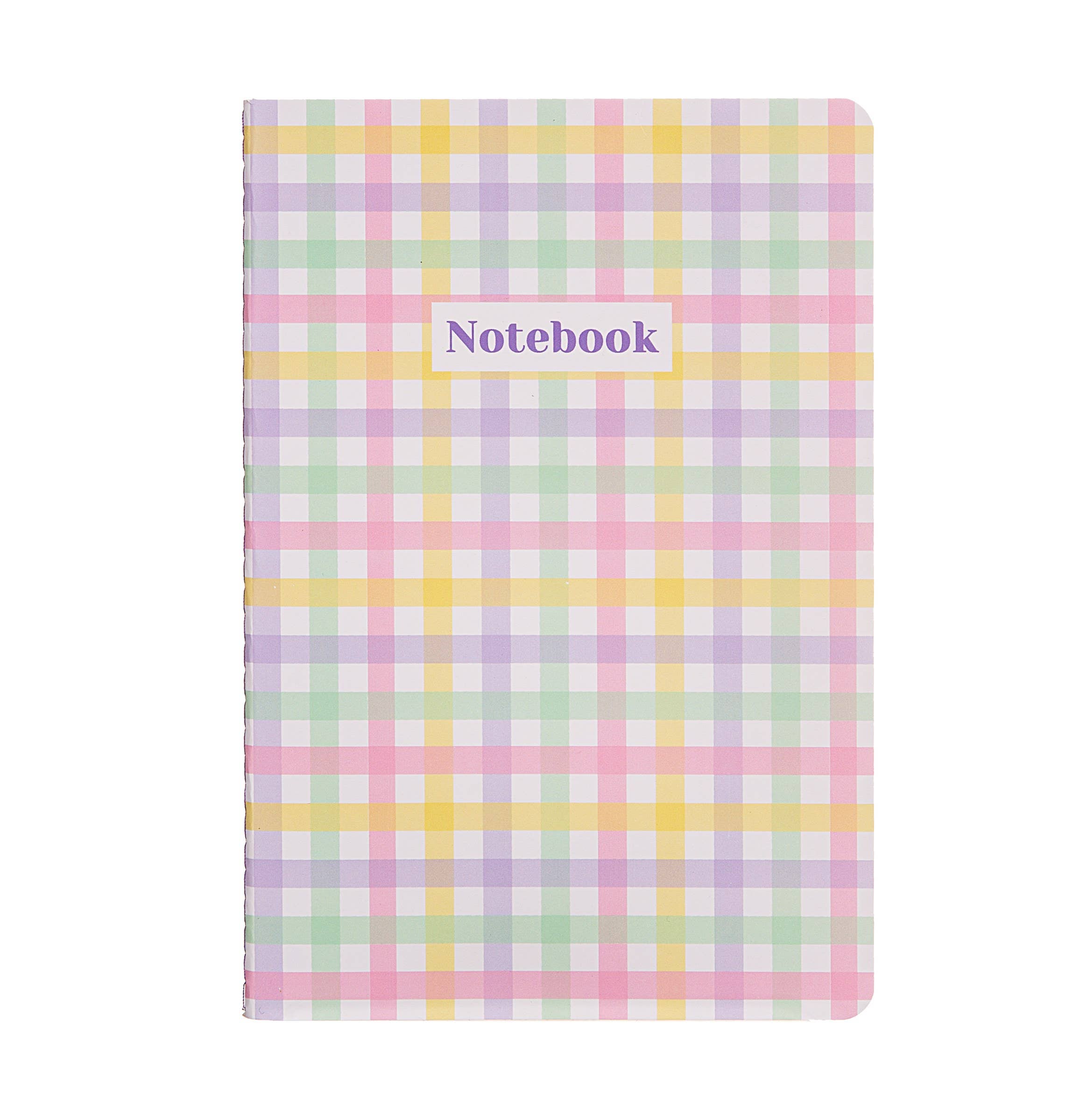 Gingham Check A5 Notebook