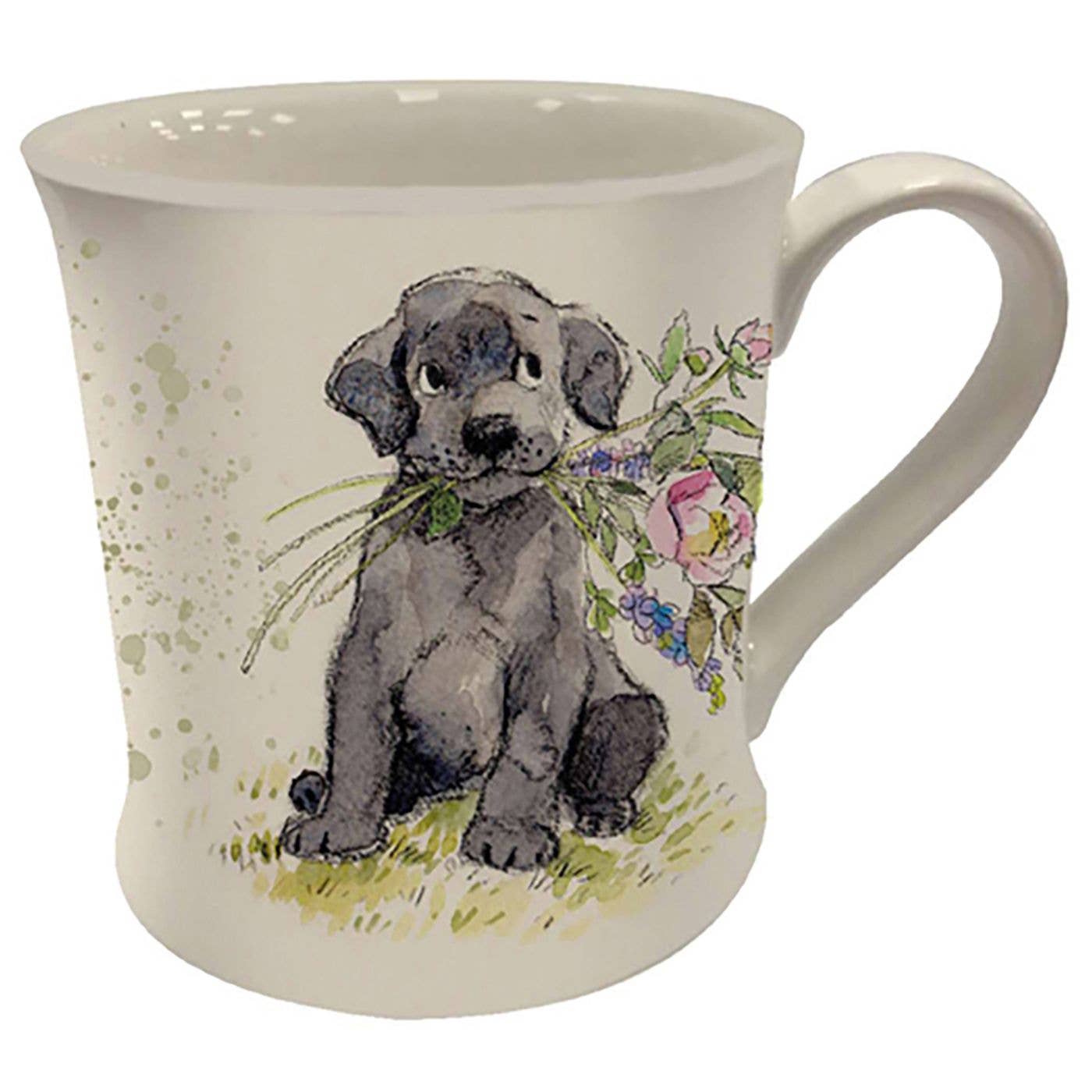 Paper Shed Black Lab Mug