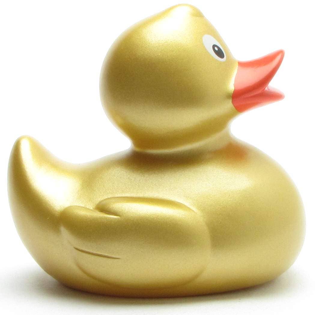 Rubber Duck Ursula gold - rubber duck