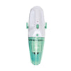Handheld vacuum cleaner with water and dust green