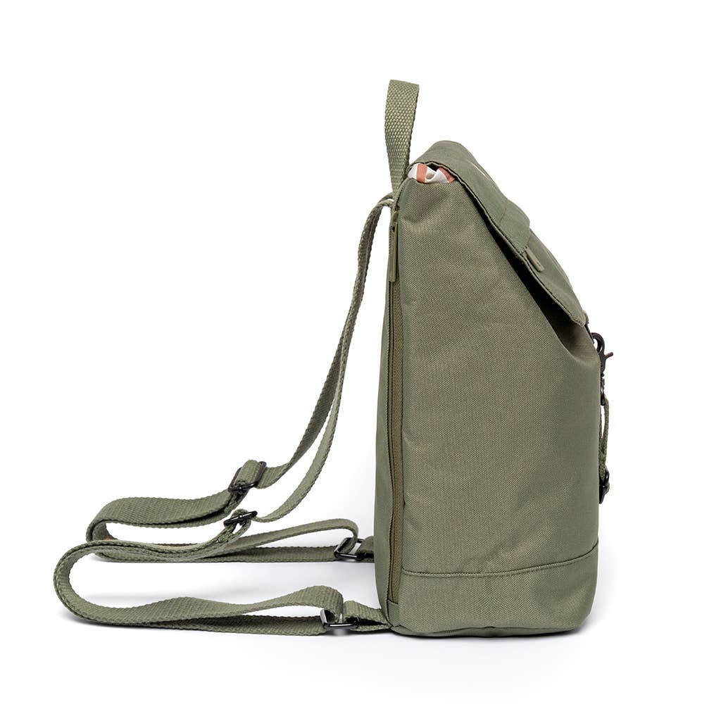 Scout Mini Stripes Olive Backpack