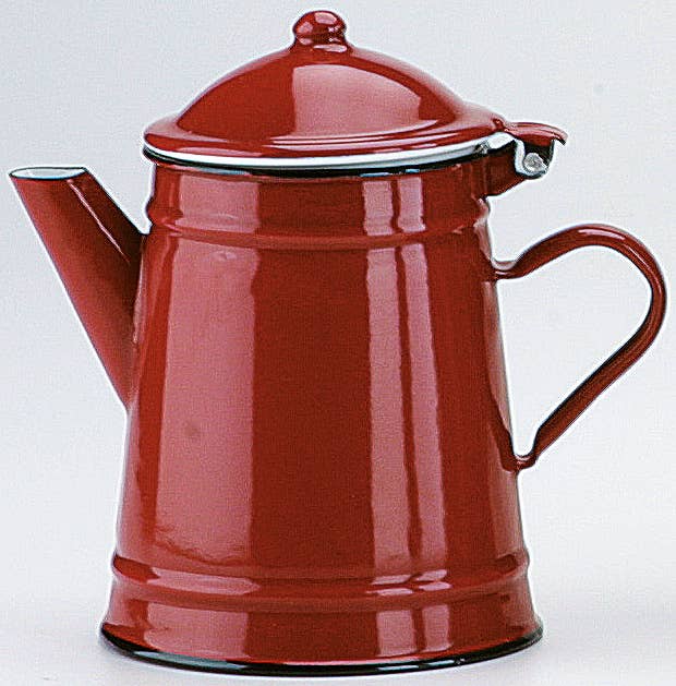 IBILI - 1 liter red conical coffee maker