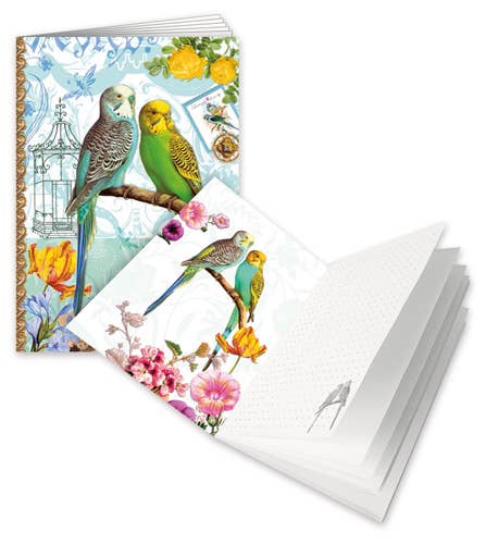 Notebook A6 budgies, NB31