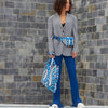 KIRSTEN NANGALA EGAN Water Dreaming Blue Bag