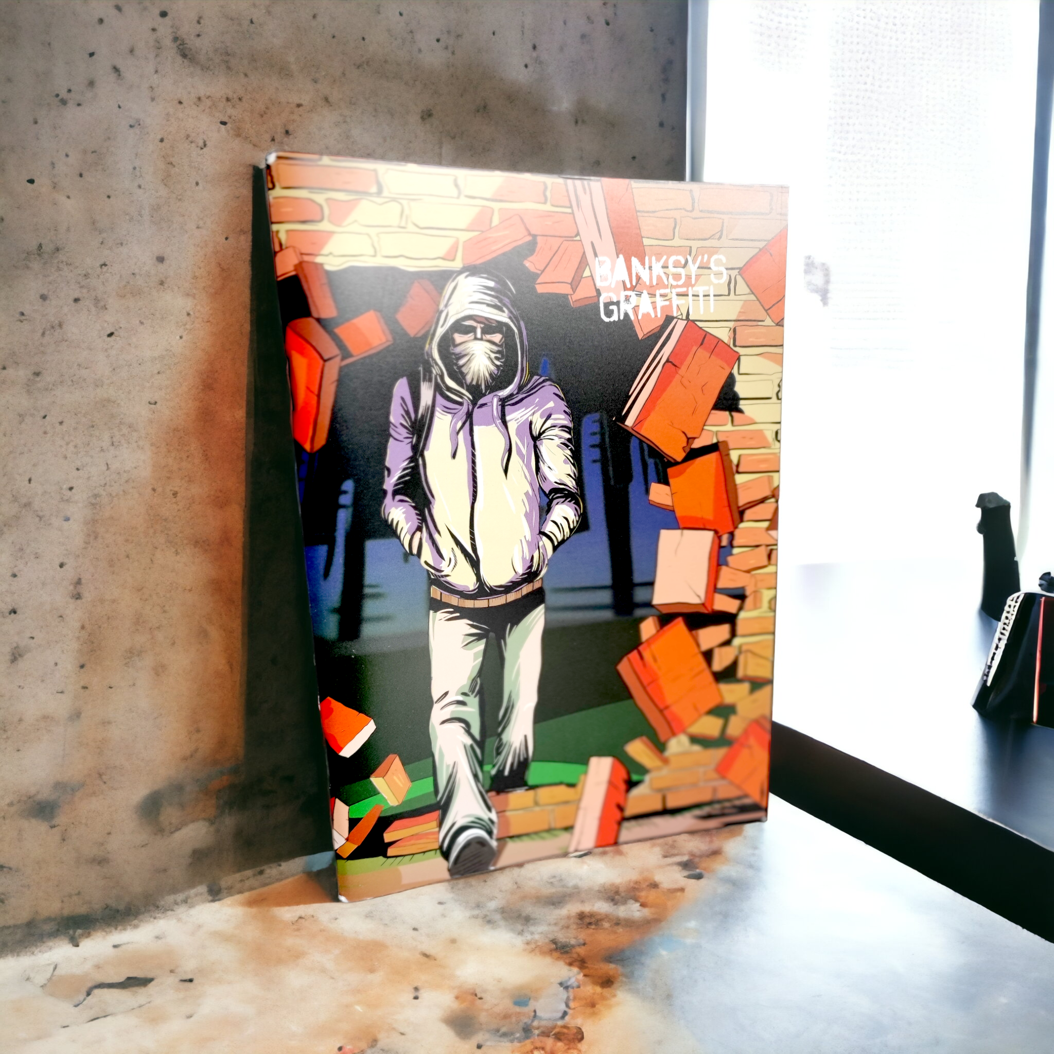 Banksy Comics A5 Exercise Book - Hammer Boy