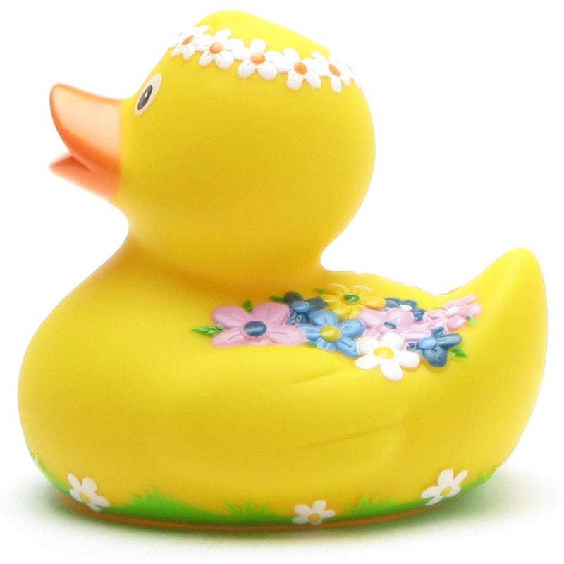 Rubber duck flower design - rubber duck