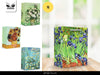 Flowers Square Bag Size. M
