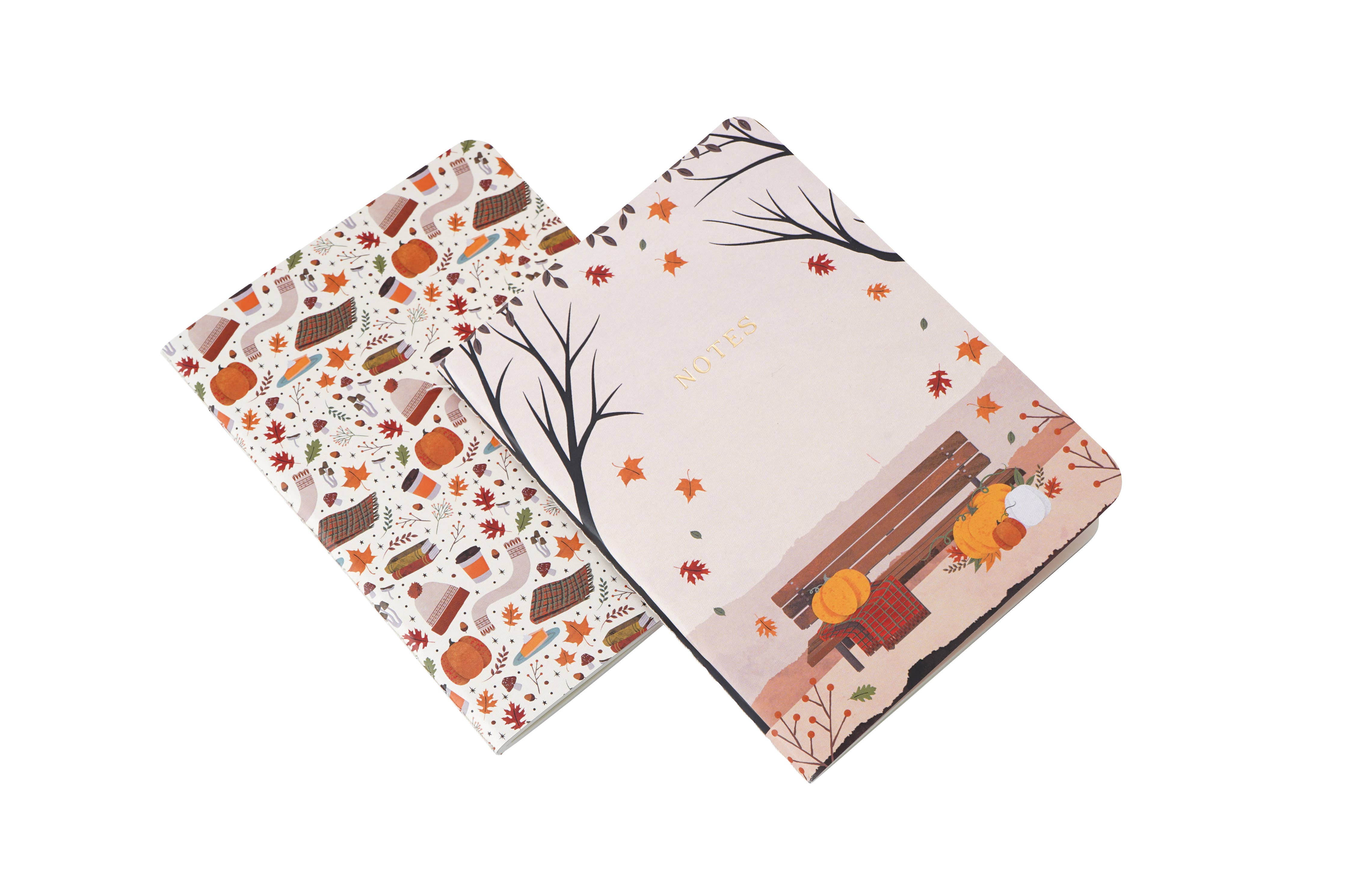 Snuggle Season 'Autumn Days' Set of 2 Notebooks