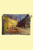 Van Gogh Terrace At Night Print - Mini Clutch