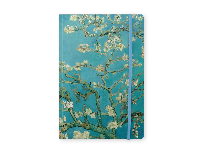 Softcover Books A5 Vincent van Gogh, Almond Blossom