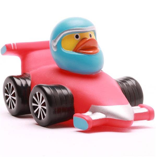 Formula 1 Rubber Duck - red