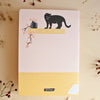 Cat notebook in DIN A5 format with 40 blank pages