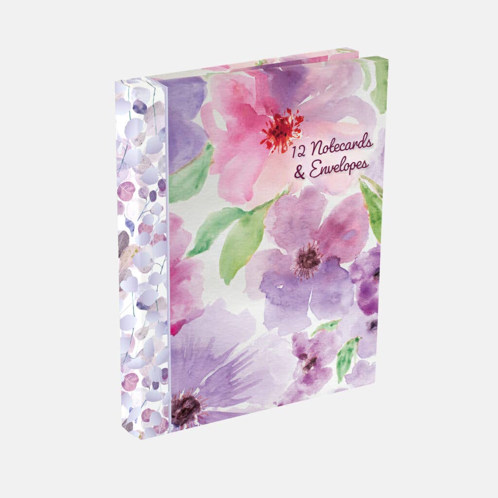 Notecard Wallet - Lilac Blush