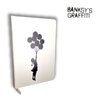 Banksy A5 Notebook - Flying Balloons Girl