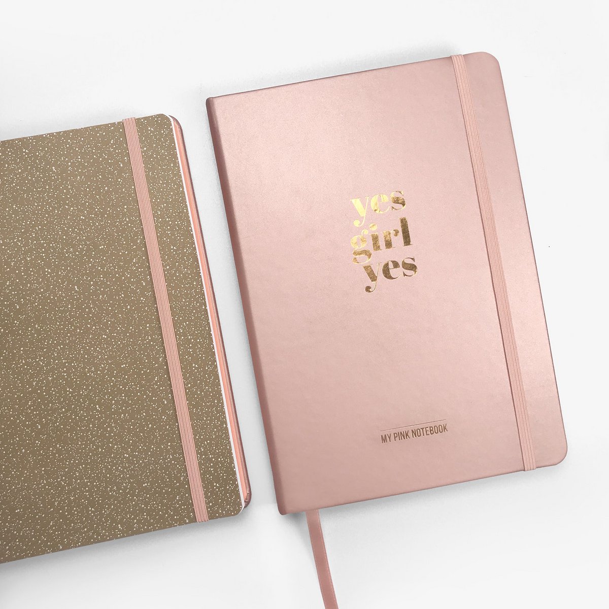 My Pink Notebook Yes Girl Yes