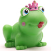 Frog queen with pink crown - bath toy