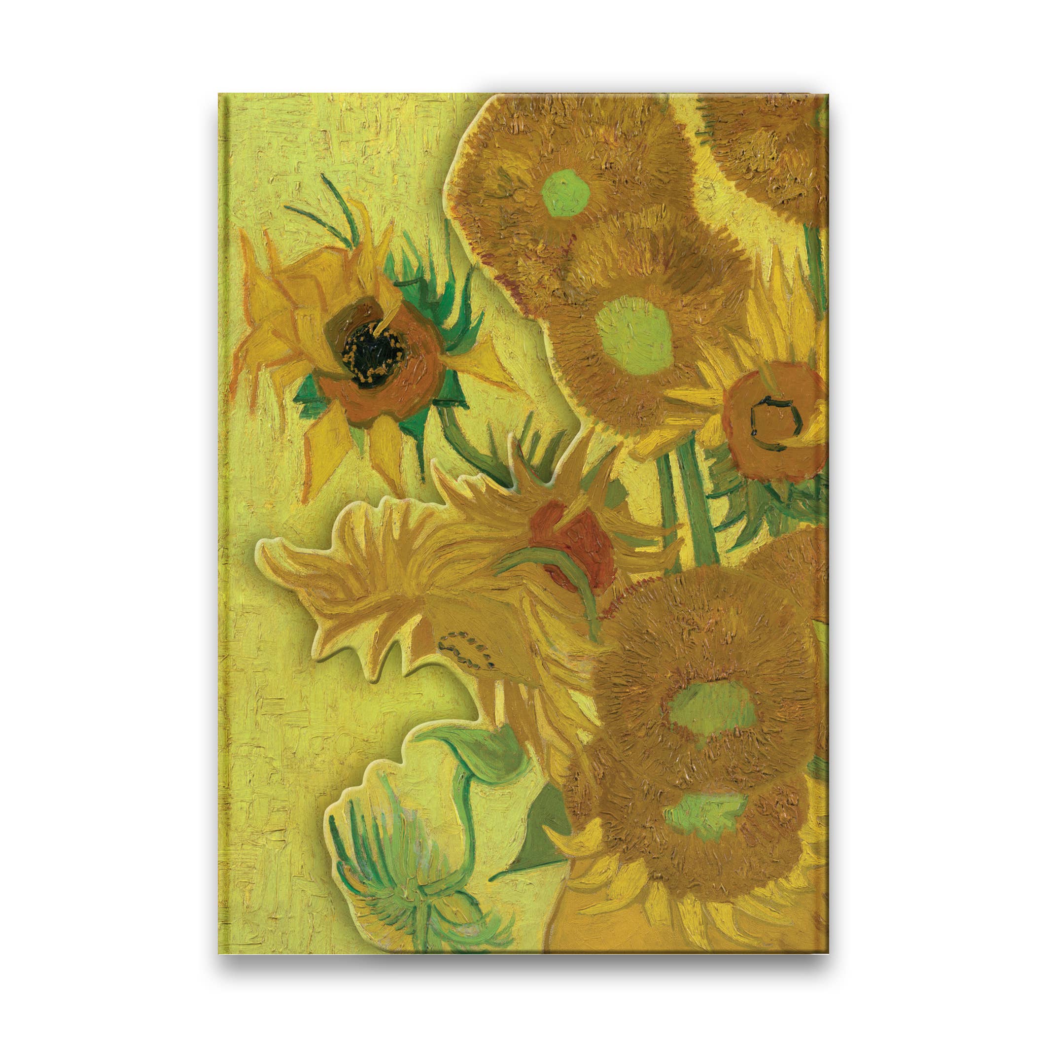 Van Gogh Sunflower Magnetic Notebook