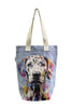 Dalmatian Dog Art Print Cotton Tote Bag (Pack Of 3)